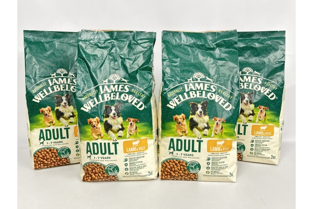 James Wellbeloved ADULT Lamb & Rice 2 kg Bag (Pack Of 4) Hypoallergenic Dry Dog Food | BEST BEFORE DATE 19/10/2024