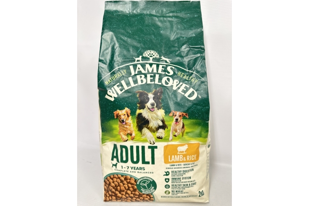 James Wellbeloved ADULT Lamb & Rice 2 kg Bag (Pack Of 4) Hypoallergenic Dry Dog Food | BEST BEFORE DATE 19/10/2024