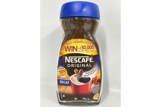 NESCAFE Original Decaf Instant Coffee (Pack of 6), 300g | Full and Bold Flavour | BBE 28/02/2025