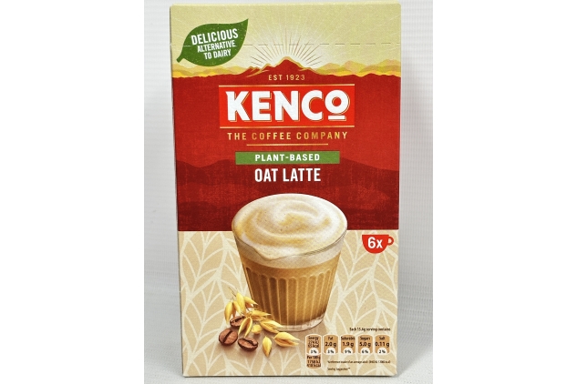 Kenco Plant Based OAT Latte Instant Coffee Powder 30 Sachets | Dairy Free & Vegan