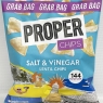 PROPER CHIPS Salt & Vinegar Lentil Chips, 30 x 31g | Healthy Crisps Snack Alternative | Vegan & Gluten Free | BBE 21/11/2024