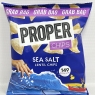 PROPER CHIPS Sea Salt Lentil Chips, 30 x 31g | Healthy Crisps Snack Alternative | Vegan & Gluten Free | BBE 10/11/2024