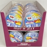 Dole Peach in Strawberry Jelly Fruit Pots 20 x 123g, Healthy Snack Made with Fresh Fruit, No Added Sugar Fruit Bowls, Perfect for Breakfast & Dessert or Adding to Recipes | BEST BEFORE DATE 19/09/2024