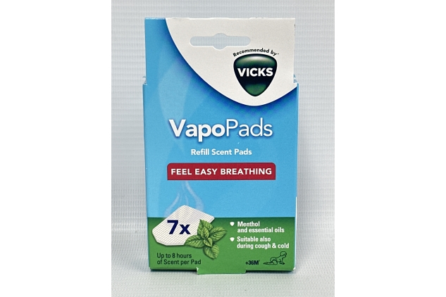 Vicks VapoPads - Scented Pads with Essential Oils - Pack of 2 (2 X 7 Pad Refills) Compatible with Humidifiers, Diffusers