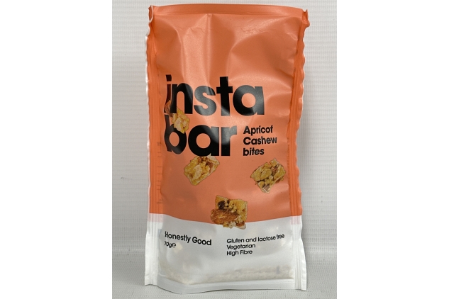 Instabar Apricot Cashew Bites 6 x 70g | BEST BEFORE DATE 05/10/2024