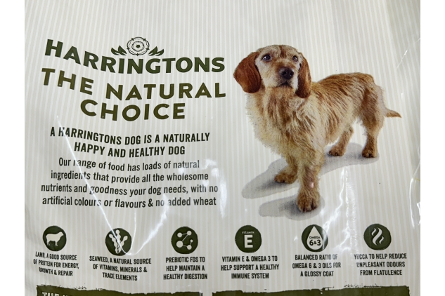 Harringtons Complete Dry Adult Dog Food Lamb & Rice 12kg