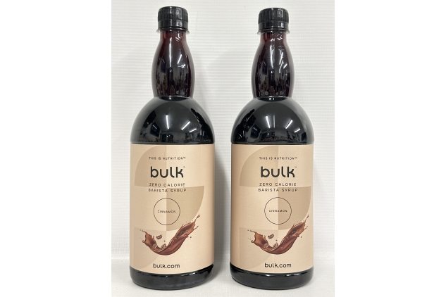 Bulk Zero Calorie Barista Coffee Syrup | Sugar Free | Cinnamon 2 X 1 Litre Bottles | BBE 04/2025