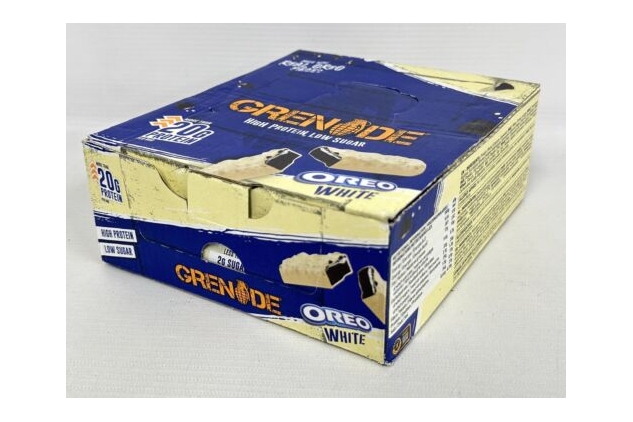 Grenade OREO WHITE Protein Bar High Protein Low Sugar 24 x 60g