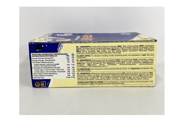 Grenade OREO WHITE Protein Bar High Protein Low Sugar 24 x 60g