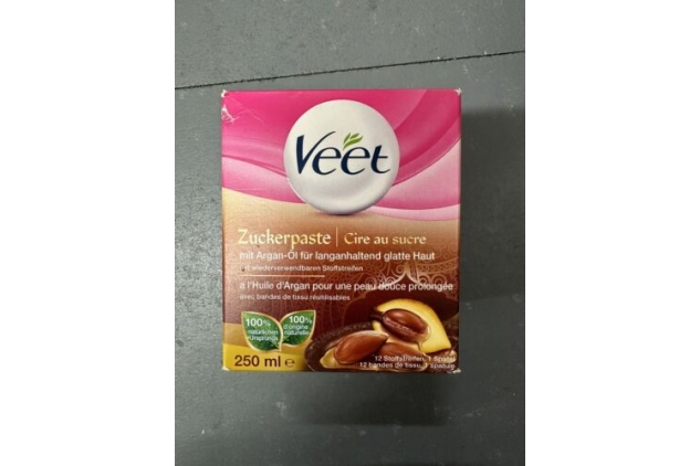 Veet Sugar Paste Wax With Argan Oil 250ml Sugar Wax