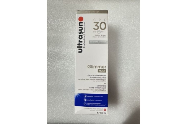 Ultrasun Glimmer Max 150ml Size  SPF30 Sealed New