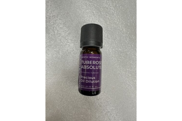 Mystic Moments Tuberose Absolute Precious Oil Dilution - 10ml - 3% Jojoba Blend