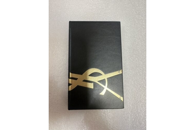 Genuine Yves St Laurent YSL Notebook Carnet Libre Black