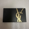 Genuine Yves St Laurent YSL Notebook Carnet Libre Black