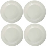 4-pack Mikasa Swirl White Salad Plate, 22cm Dishwasher & Microwave safe DJ100202