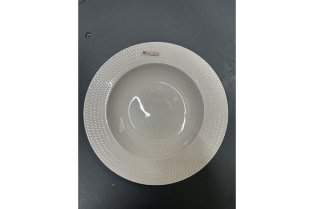 Maxwell and Williams White Basics Rim Soup Bowl 23cm