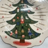 Rifle Paper Co For Anthropologie Christmas Tree Side Plate Rare