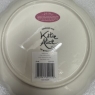 Katie Alice Floral Design Side Plate Pink And White Pattern