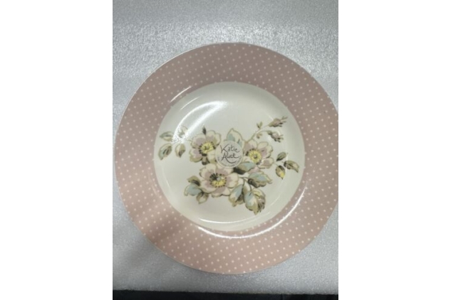 Katie Alice Floral Design Side Plate Porcelain