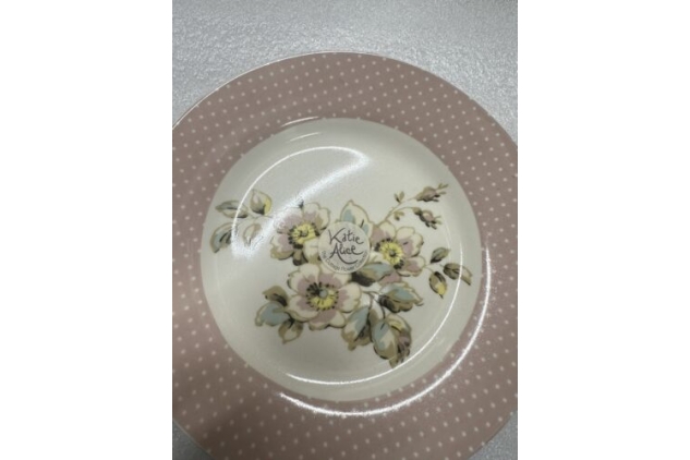 Katie Alice Floral Design Side Plate Porcelain