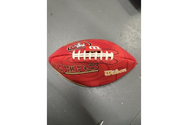 WILSON San Francisco 49ers NFL junior american football Vintage 1990s