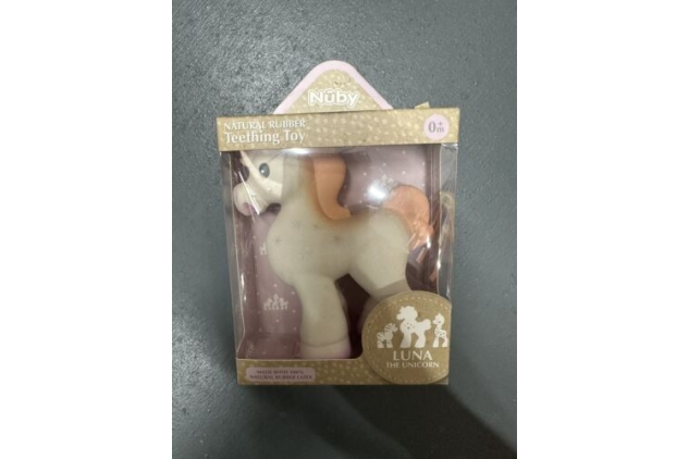 Nuby Baby Teether Luna the unicorn Soother