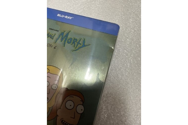 Rick and Morty Season 6 Steelbook Blu-ray 15 DENTED CASE