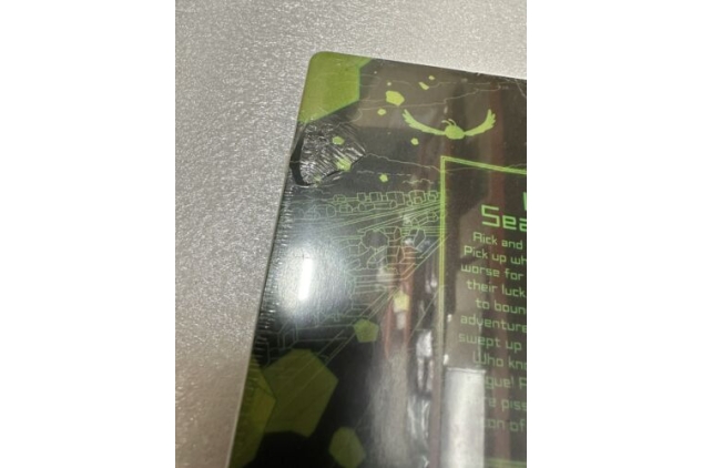 Rick and Morty Season 6 Steelbook Blu-ray 15 DENTED CASE