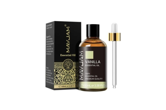 MAYJAM Vanilla Pure Essential Oils 100ml Natural Aromatherapy Oil Diffuser