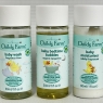 Childs Farm Travel Size Bottles Baby Wash, Bath Bubbles & Moisturiser 3 X 30ml | Great Stocking Filler