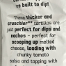 Doritos Dippers Thicker & Cruncher Corn Chips With A Hint Of Salt 455g | Great For Making Nachos | Crisps Sharing Bag | Catering Pack XL Format | BBE 02/11/2024