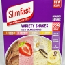 SlimFast Variety Shakes Sachet Assorted Box, For Balanced Diet, Chocolate, Strawberry, Vanilla and Banana | 30 Sachets | BEST BEFORE DATE 31/03/2024