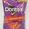 Walkers DORITOS Extra Flamin' Hot Flavoured Corn Chips Crisps 70g | Case Of 15 | Best Before Date 22/09/2024