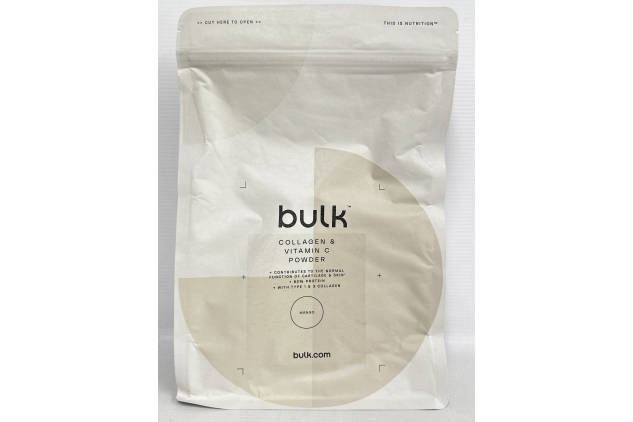 Bulk Collagen & Vitamin C Powder 500g | 33 Servings | MANGO Flavour