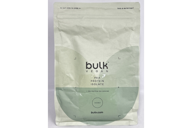 Bulk Vegan Pea Protein Isolate 1kg | 33 Servings | COCONUT Flavour