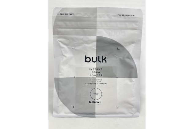 Bulk Instant BCAA Powder Food Supplement 500g | 50 Servings | LEMON & LIME Flavour