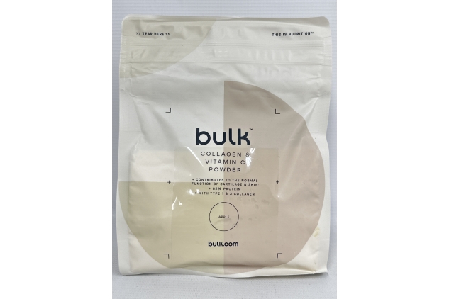 Bulk Collagen & Vitamin C Powder 500g | 33 Servings | APPLE Flavour