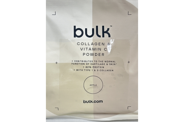 Bulk Collagen & Vitamin C Powder 500g | 33 Servings | APPLE Flavour