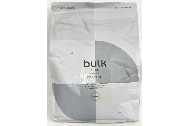 Bulk Pure Whey Protein Powder 2.5kg | 83 Servings | STRAWBERRY Flavour