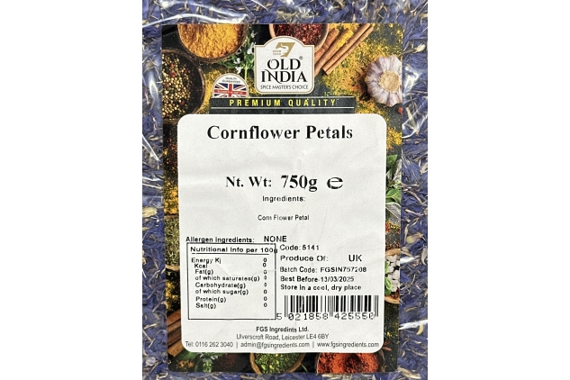 Old India Cornflower Petals 750g