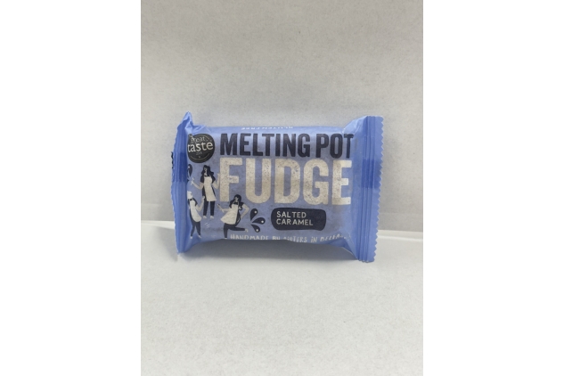 Melting Pot Fudge - Salted Caramel Fudge 90g Best Before 08/10/2024