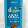 Joe & Seph's Milk Chocolate Salted Caramel Truffles, 100 grams (Pack of 1) Ideal Stocking Filler | BBE 28/10/2025