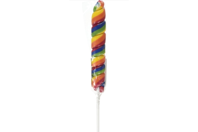 Twisty Licks Spiral Freaky Fruit Flavoured Lolly 80g | BEST BEFORE DATE 25/10/2024