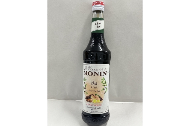 MONIN Premium Chai Tea Concentrate 700ml for Chai and Cocktails Best Before 30/10/2024