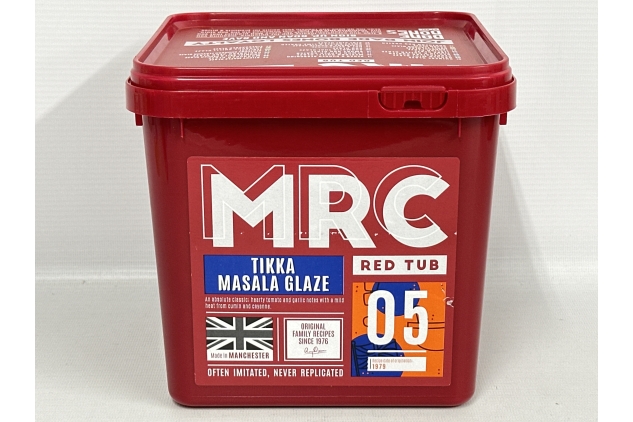 MRC Tikka Masala Glaze 2.5kg – Chicken Tikka Masala Mariande – Indian Spice Mix – Chicken Seasoning with Cumin, Cayenne Pepper, Garlic and Tomatoes