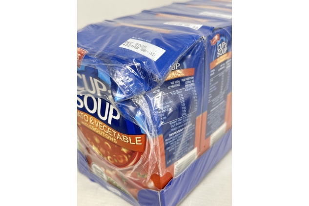 Batchelors Cup a Soup with Croutons Tomato and Vegetable 4 Sachets 104 g (Pack of 9) DAMAGED PACKAGING