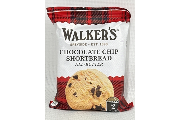 Walkers Chocolate Chip Shortbread 40 g (Pack of 20) Broken Biscuits Inside Packaging