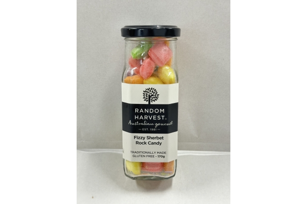 Random Harvest Fizzy Sherbet Rock Candy 170g