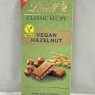 Lindt CLASSIC RECIPE Hazelnut Vegan Chocolate Bar 100g Best Before 30/09/2024