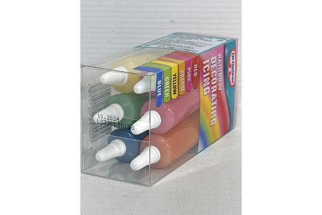 Dr. Oetker Rainbow Decorating Icing, 6 x 19g | BEST BEFORE DATE 31/10/2024